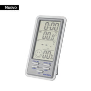 Termómetro digital con sensor de humedad, higrómetro,VOLTECK