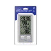 Termómetro digital con sensor de humedad, higrómetro,VOLTECK