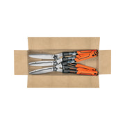 Tijera poda 60 cm filo ondulado mango ovalado acero c/grip