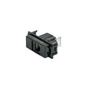 Toma de teléfono, línea Italiana, color negro, VOLTECK
