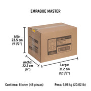 Blíster 2 terminales p/batería, latón poste superior, PRETUL