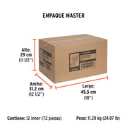 Terminal p/batería con interruptor switch, TRUPER
