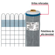 Rollo de 30 m x 0.6 m de malla mosquitera plástica gris