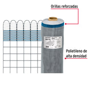 Rollo de 30 m x 0.75 m de malla mosquitera plástica gris