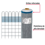 Rollo de 30 m x 0.9 m de malla mosquitera plástica gris