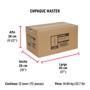 Tensor zinc 3/8' gancho-gancho, FIERO
