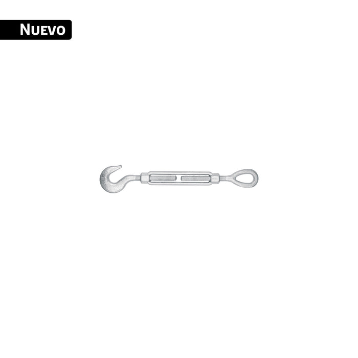 Tensor forjado 5/8 x 6' ojo - gancho, galvanizado, FIERO