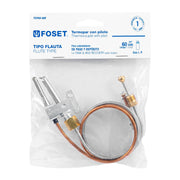 Termopar tipo flauta, 60 cm, FOSET