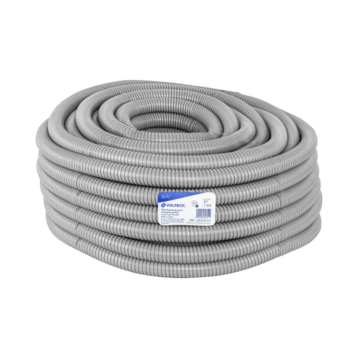 Rollo de 50 m de tubo flexible liquidtight de 1', VOLTECK