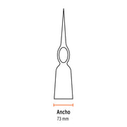 Talacho-hacha 2.5 lb, sin mango, TRUPER