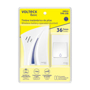 Timbre inalámbrico de pilas, 36 tonos, VOLTECK BASIC