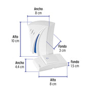 Timbre inalámbrico de pilas, 36 tonos, VOLTECK BASIC