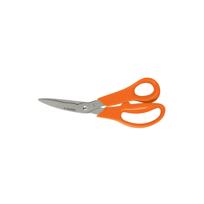 Tijera 8' multiusos,cuchilla dentada,acero inoxidable,TRUPER