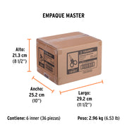 Tijera 5-1/2' para electricista, acero inoxidable, TRUPER