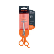 Tijera 6' estilista, con gancho, acero inoxidable, TRUPER