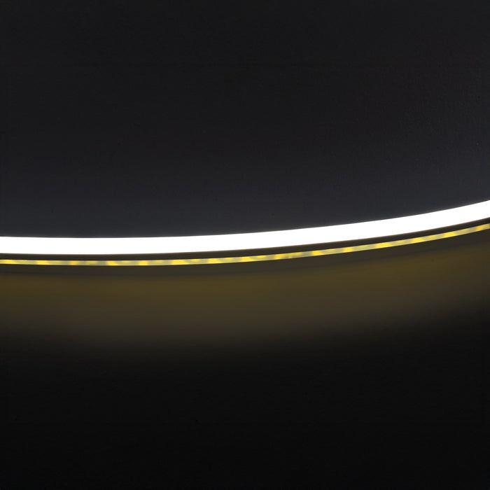 Tira flex LED neón 11 W para interior y exterior, 5 m blanco