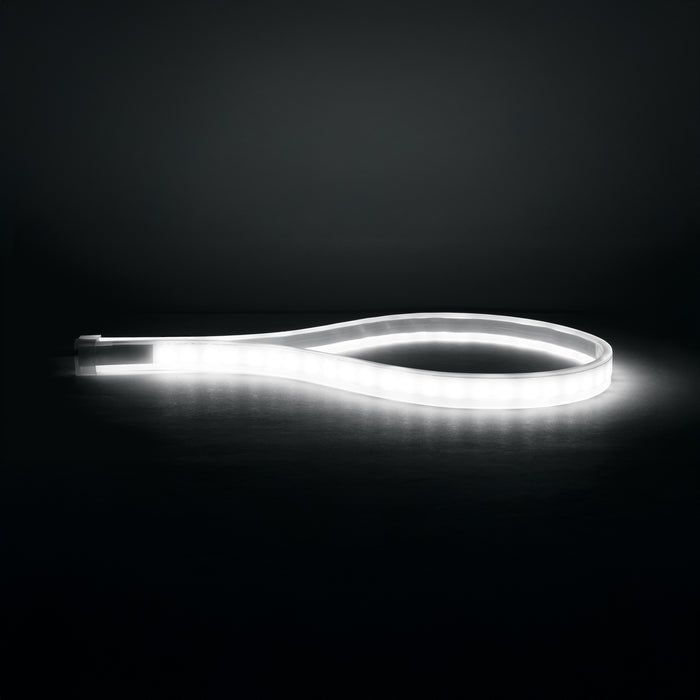 Par de Tiras LED secuenciales para auto 30cm blanco-amarillo