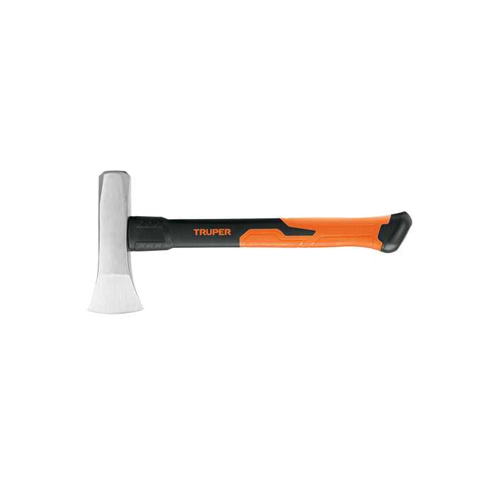 Hacha para rajar madera 3 lb, mango fibra de vidrio 16'