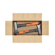Hacha para rajar madera 3 lb, mango fibra de vidrio 16'