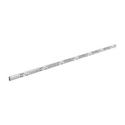 Tubo ovalado para clóset, 1.2 m, acero cromado, HERMEX