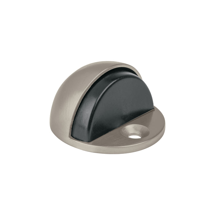 Tope tipo media luna para puerta, níquel satín, HERMEX