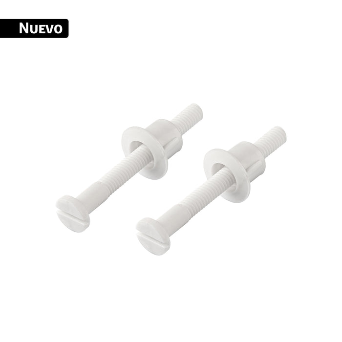Bolsa con 2 tonillos para reparación de asiento WC, FOSET