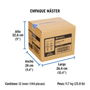 Bolsa con 2 tornillos 5/16' x 70 mm para tanque de WC a base