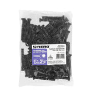 Bolsa con 60 tornillos 5/16' x 2-1/2' acero grado 5, FIERO