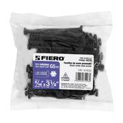 Bolsa con 50 tornillos 5/16' x 3-1/2' acero grado 5, FIERO