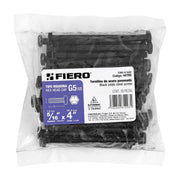 Bolsa con 50 tornillos 5/16' x 4' acero grado 5, FIERO