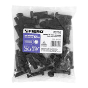 Bolsa con 50 tornillos 7/16' x 1-1/2' acero grado 5, FIERO
