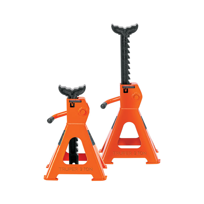 Torres para auto, 2 toneladas, 2 piezas, TRUPER