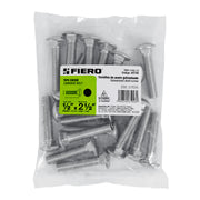 Bolsa con 20 tornillos 1/2' x 2-1/2' tipo coche, FIERO