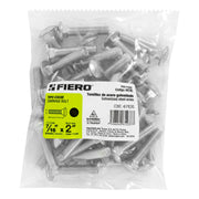 Bolsa con 40 tornillos 7/16' x 2' tipo coche, FIERO