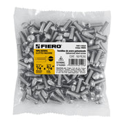 Bolsa con 150 tornillos 1/4' x 3/4' tipo estufa, FIERO