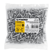 Bolsa con 200 tornillos 3/16' x 1' tipo estufa, FIERO