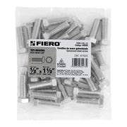Bolsa con 30 tornillos 1/2' x 1-1/2' tipo máquina, FIERO