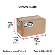 Bolsa con 30 tornillos 1/2' x 1-3/4' tipo máquina, FIERO