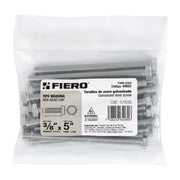 Bolsa con 15 tornillos 3/8' x 5' tipo máquina, FIERO