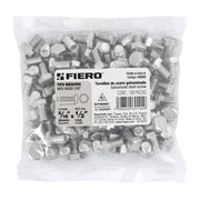 Bolsa con 100 tornillos 5/16' x 1/2' tipo máquina, FIERO