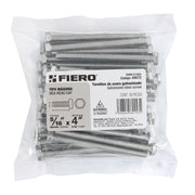 Bolsa con 50 tornillos 5/16' x 4' tipo máquina, FIERO
