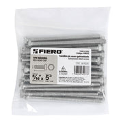 Bolsa con 30 tornillos 5/16' x 5' tipo máquina, FIERO