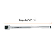 Torquímetro micrométrico, cuadro 3/4', TRUPER