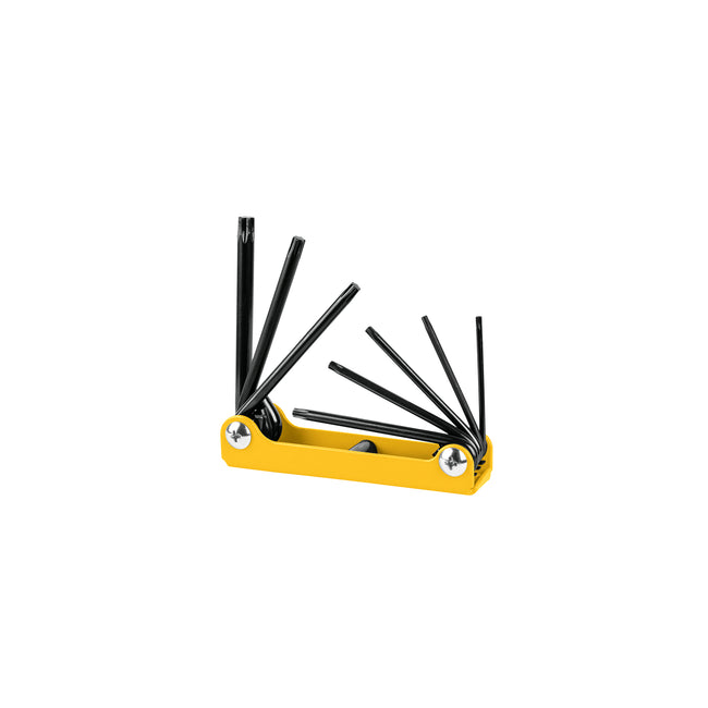 Juego de 8 llaves torx tipo navaja, lámina, a granel, PRETUL