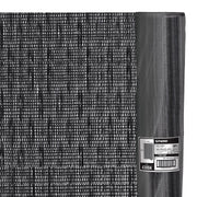 Rollo de malla sombra 80%, monofilamento negro, 1.85m x 25m