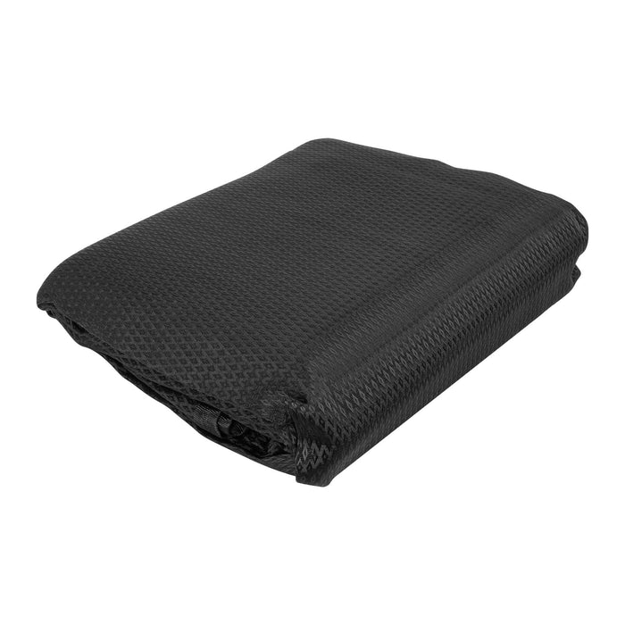Toldo sombra 80%, monofilamento negro, 3.6m x 5m, FIERO