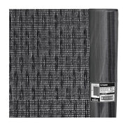 Rollo de malla sombra 80%, monofilamento negro, 1.85m x 50m