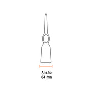 Talacho-pico 4 lb sin mango, TRUPER