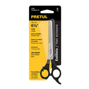 Tijera 6-1/2' estilista,degrafilado,acero inoxidable, PRETUL
