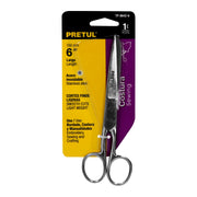 Tijera 6' para costura, de acero inoxidable, PRETUL